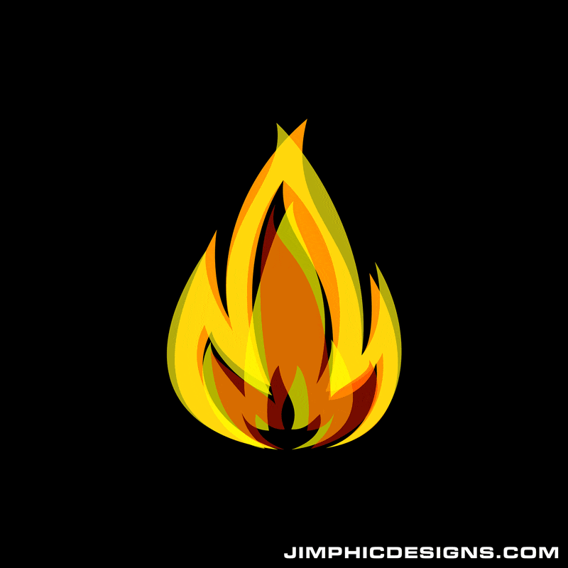 Fire On Black Background Gif Animation Download Page Jimphic Designs