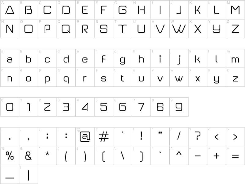 Gear Font