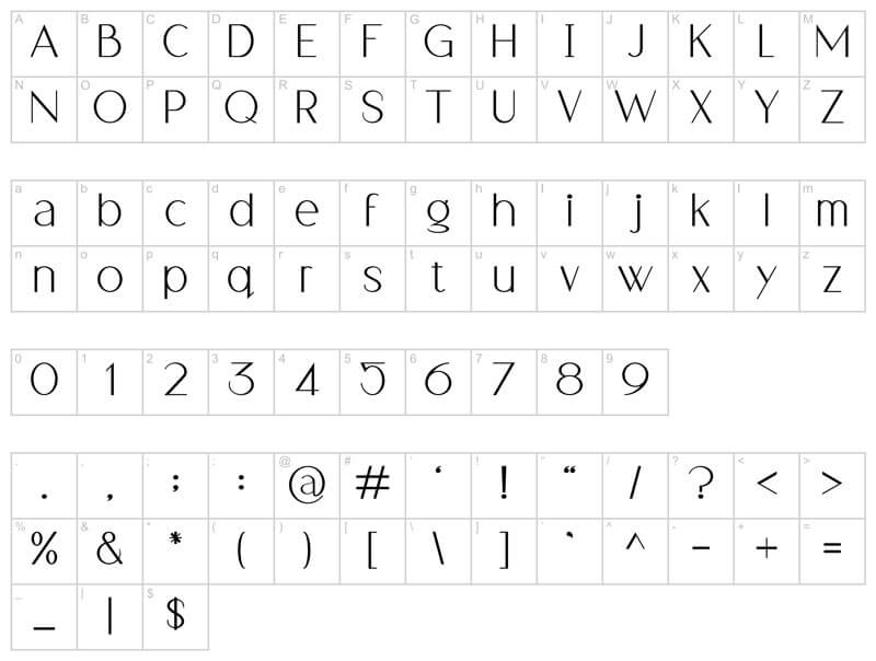 Glas Font