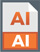 AI file format icon