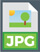 JPG file format icon