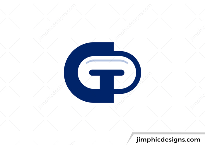 Bold letter G design with a letter C inside it.