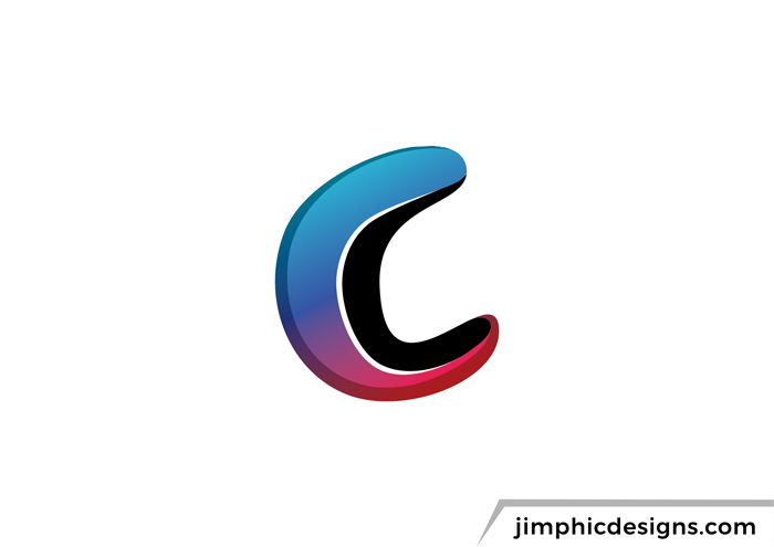 Big and bold letter C design