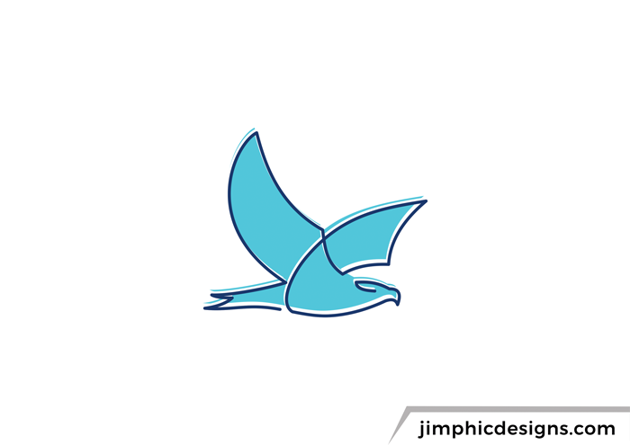 Simple flying bird logo monogram template vector design symbol Bird logo  design 5417732 Vector Art at Vecteezy