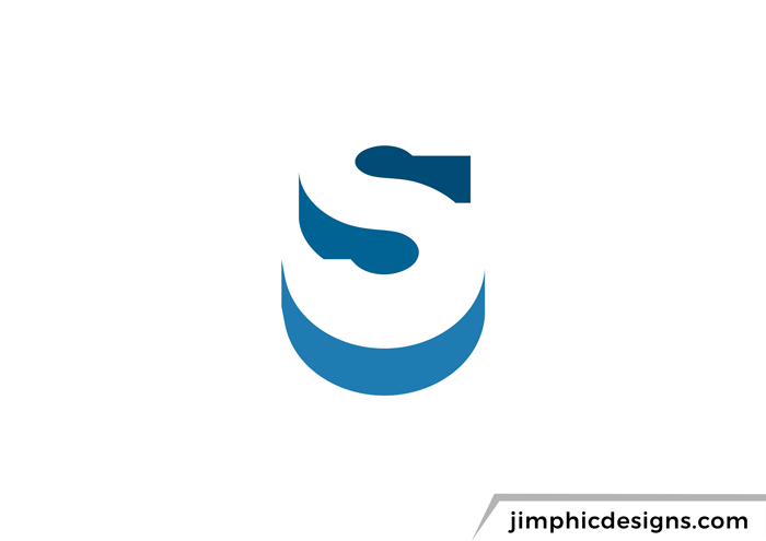 Letter S shaped with his 3D feature.