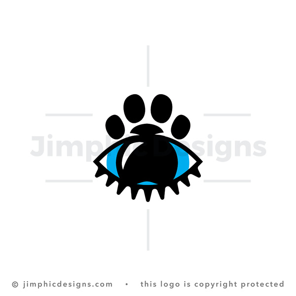 Pet Paw Eye Logo