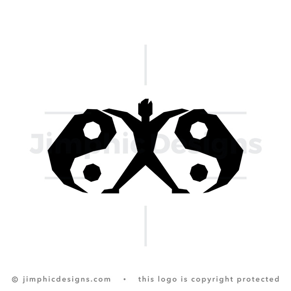 Strong Yin Yang Logo