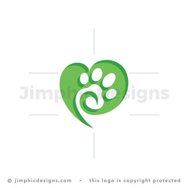 Paw Heart Logo