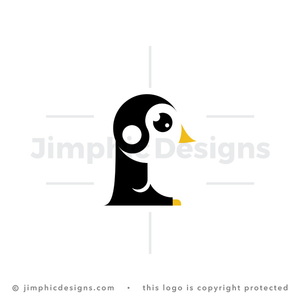 Penguin Yin Yang Logo