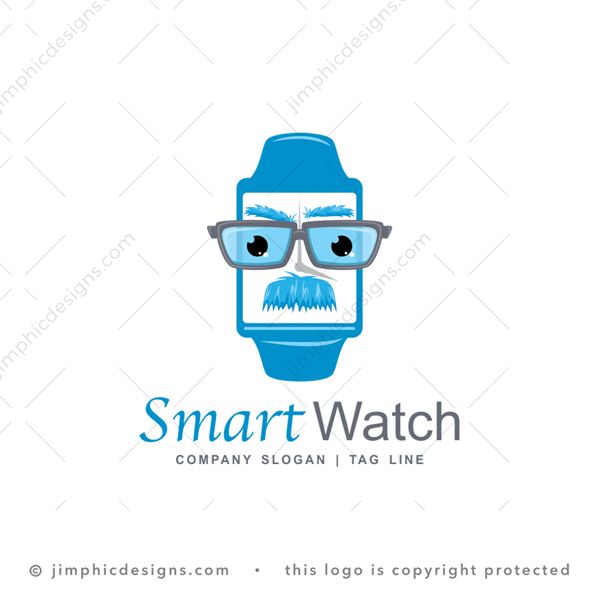 Smart watch isolated on white. Logo. Stainless silver . Vector with app.  reflected surface. icon screen. face eps Stock Vector by ©leo_design  123986158