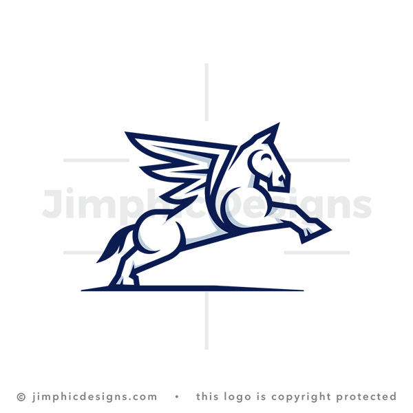 Pegasus Horse Logo