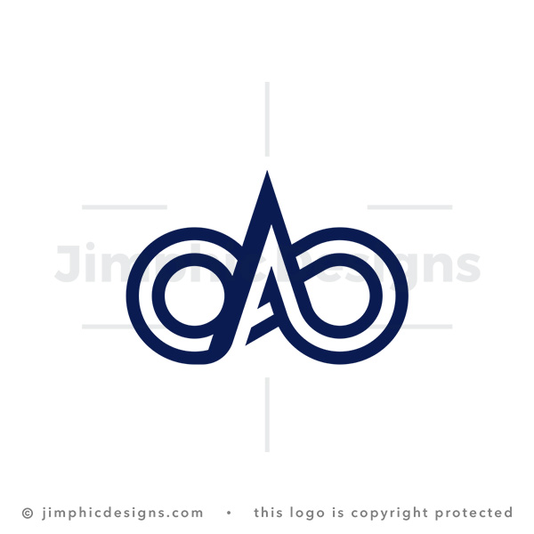 Infinity Letter A Logo