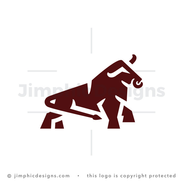 Brown Finance Bull Logo