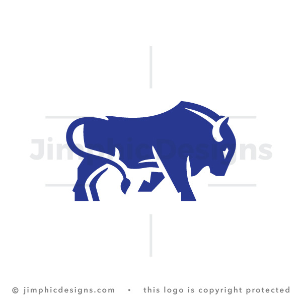 Blue Consulting Bull Logo