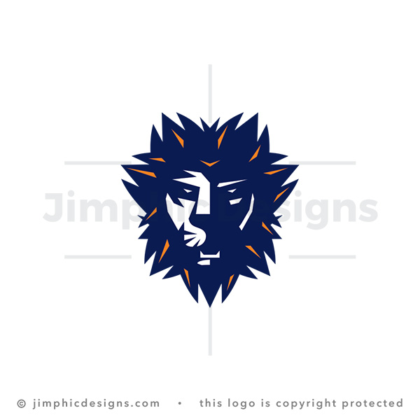 Spikey Lion Logo