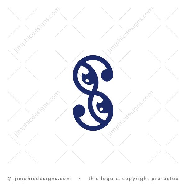 Letter S Eyes Logo