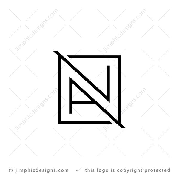 NAV Letter Logo logo for sale: Modern and very simplistic letter logo is designed with the letter A on the bottom and letter V on the top of the letter N.