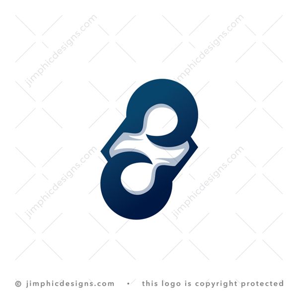 Ram Logo logo for sale: Two strong and simplistic ram head and horn design in opposites.