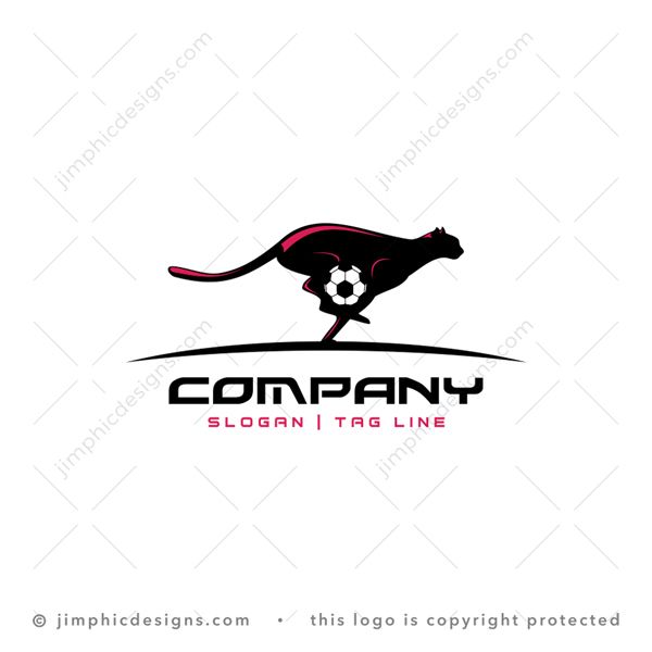 silhouette running jump cat, tiger, lion, jaguar, cheetah, panther logo  design illustration Stock Vector | Adobe Stock