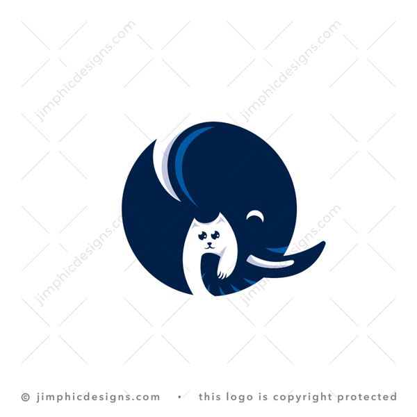 Elephant and Cat Logo