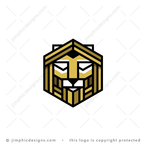 Hexagon Lion Logo