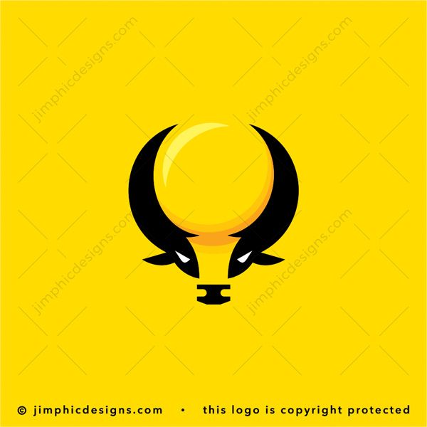 Bull Lightbulb Logo