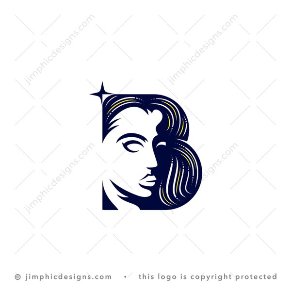 B Hairstyle Logo