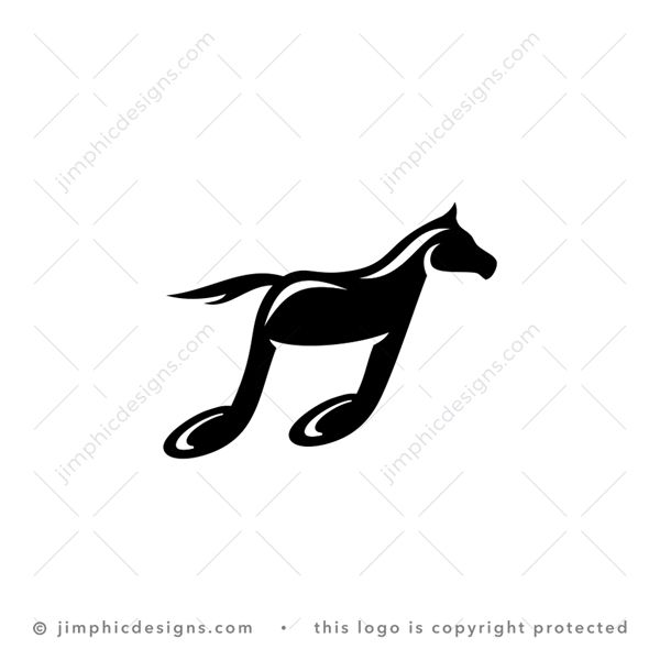 Music Horse Logo