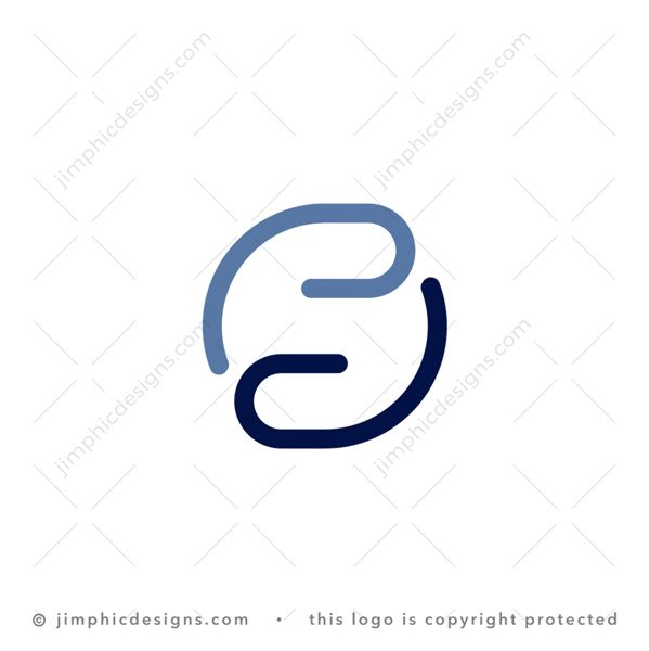 S Logo logo for sale: Modern and very simplistic letter S design is shaped with minimal graphics inside a circle.