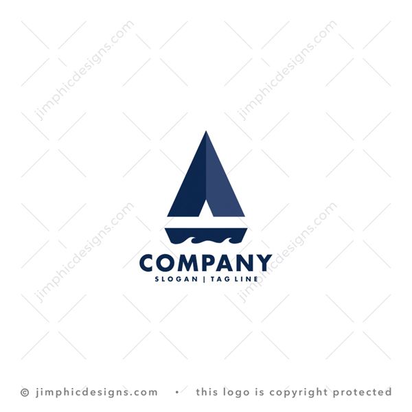 Sailboat A Logo