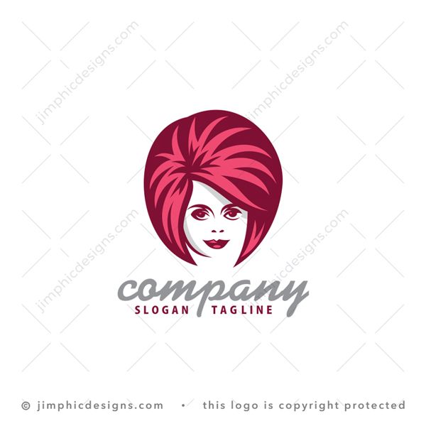 Karen Logo logo for sale: Simplistic round design featuring the iconic Karen character that have the need to complain about everything.