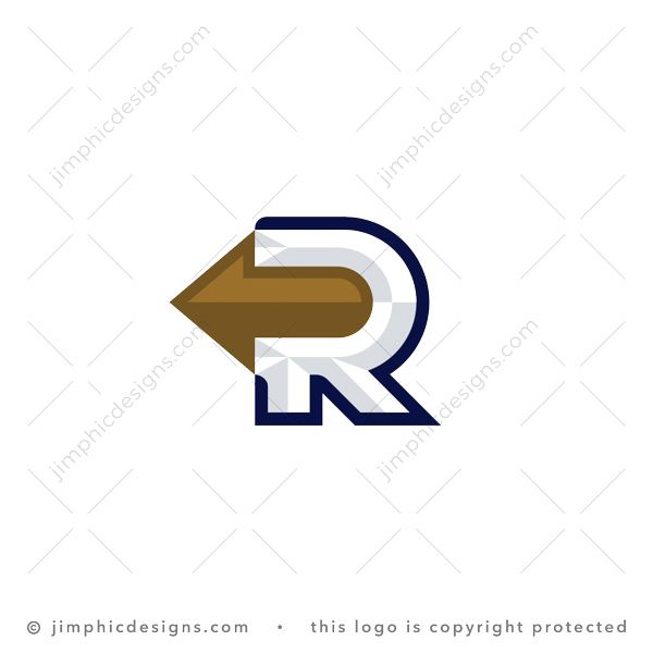 Letter R Arrow Logo