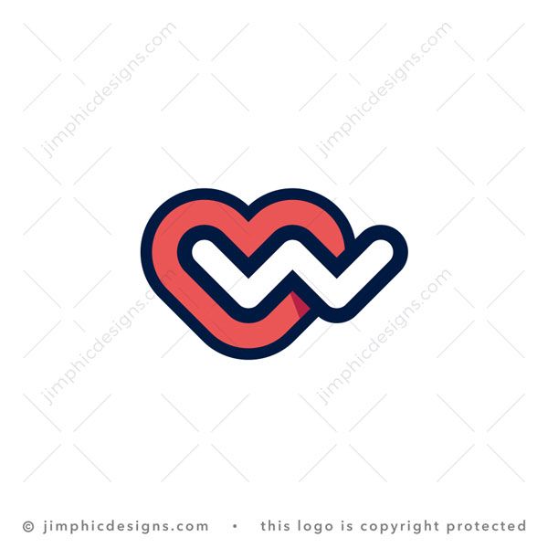 Love Letter W Logo