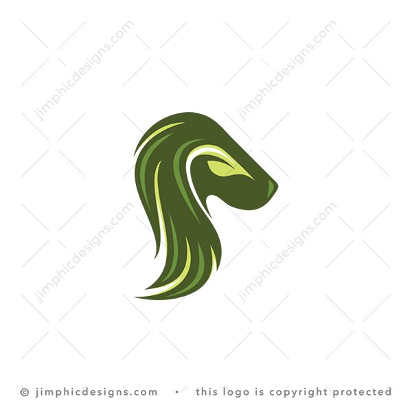 Nature Lion Logo logo for sale: Modern lion head design with a big leaf incorporated.