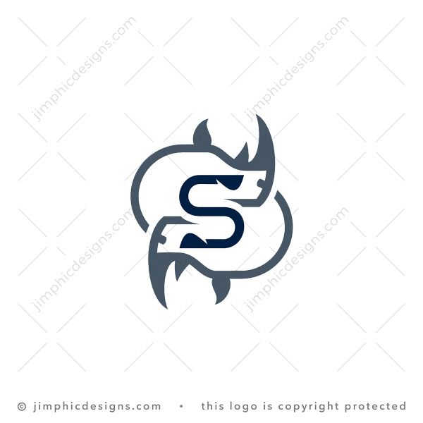 Letter S Rhino Logo