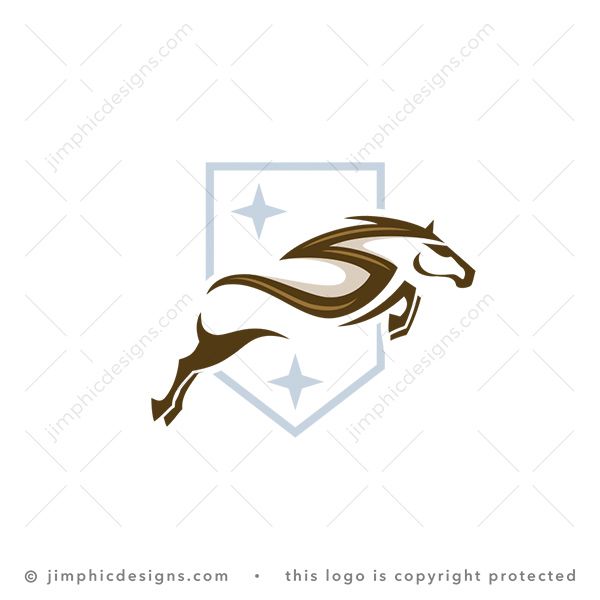 Letter S Horse Logo