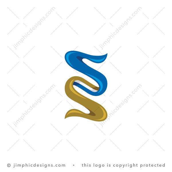 Ribbon SS Letter Logo