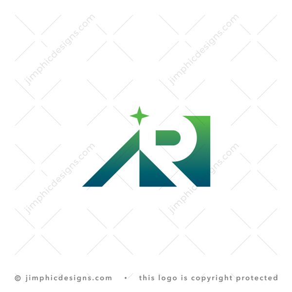 R Roof Logo logo for sale: Simplistic and modern letter R design is shaped with negative space inside a square box completing the iconic roof shape.