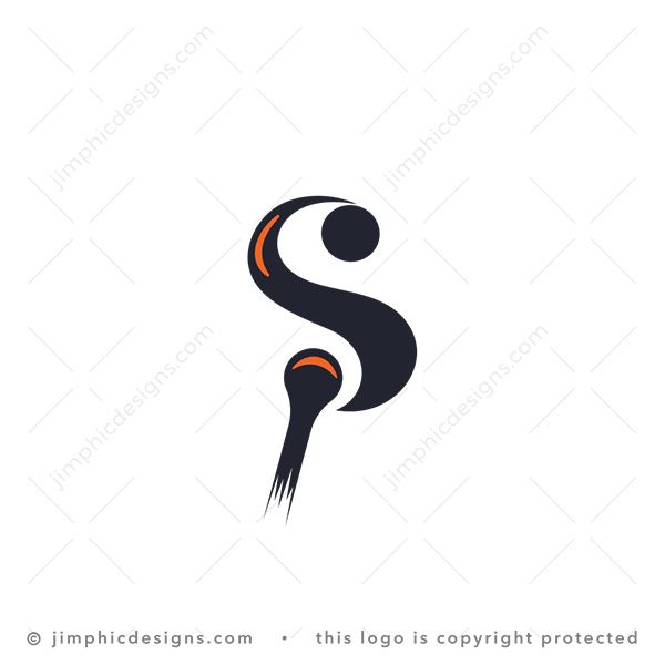 Letter S Flame Logo