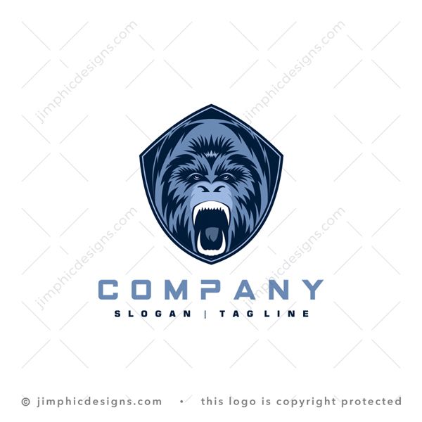 gorilla head logo
