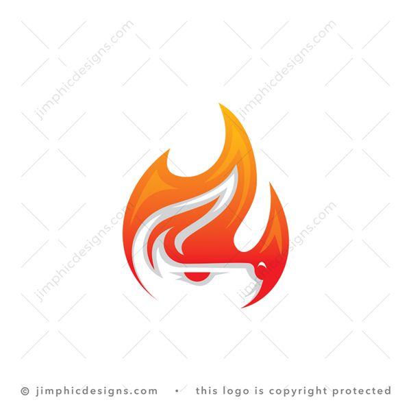 Rabbit Flame Logo